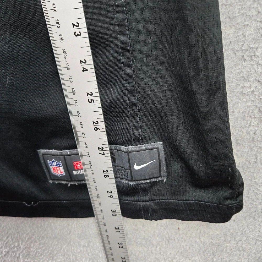 San Francisco 49ers Men Jersey Black Red‎ Small Vernon Davis 85 Nike Swoosh Logo
